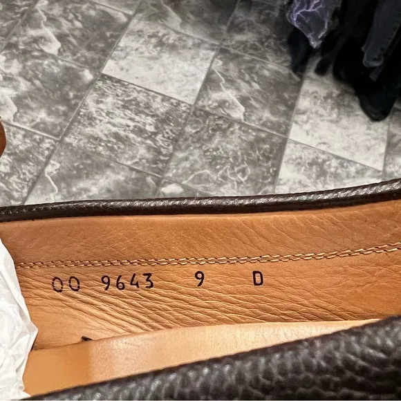 Salvatore Ferragamo Brown Leather Loafers with Buckle Detail