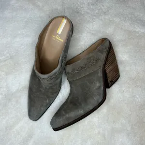Sam Edelman Alison Leather Mule Heeled Boots 9