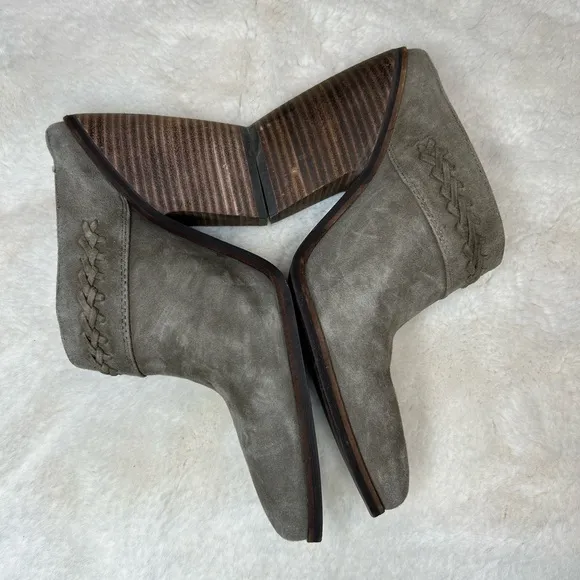 Sam Edelman Alison Leather Mule Heeled Boots 9