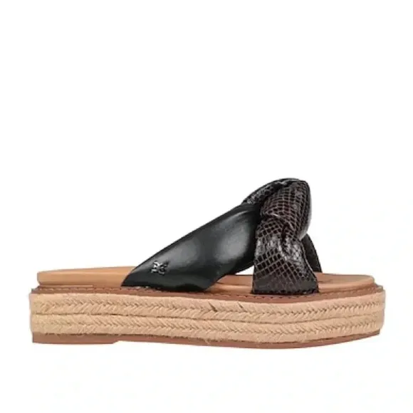 Sam Edelman Kesia Espadrilles Snake Print Size 7