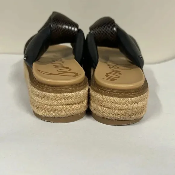 Sam Edelman Kesia Espadrilles Snake Print Size 7