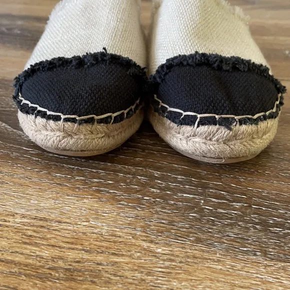 Sam Edelman Krissy Canvas Espadrille Flats Cap Toe