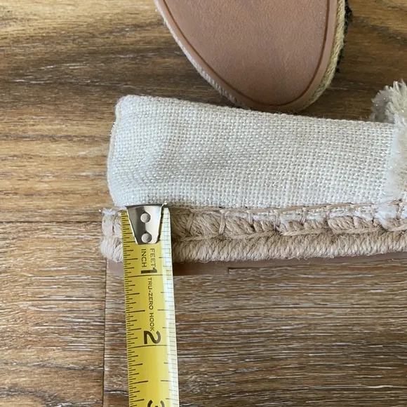 Sam Edelman Krissy Canvas Espadrille Flats Cap Toe