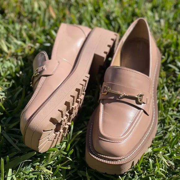 Sam Edelman Laurs Lug sole 🍁Platform loafers Size 6 women