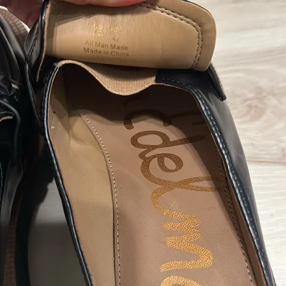 Sam Edelman Lennon Lug Sole Loafers in Black