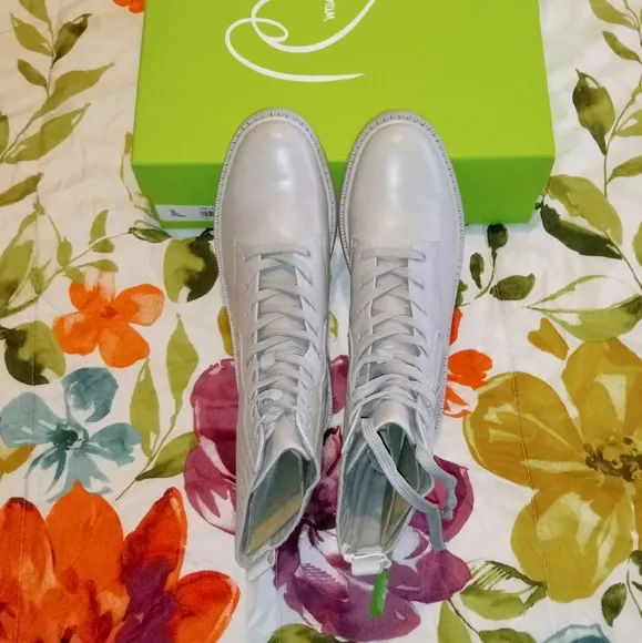 Sam Edelman Lydell Lace Up Combat Boots