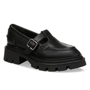 Sam Edelman Payson Lug-Sole Mary Jane Loafers in Black NEW Size 9 M