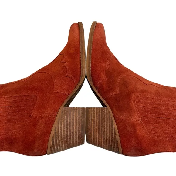 SAM EDELMAN Winona Suede Leather Boots, Sz 6.5