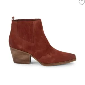 SAM EDELMAN Winona Suede Leather Boots, Sz 6.5