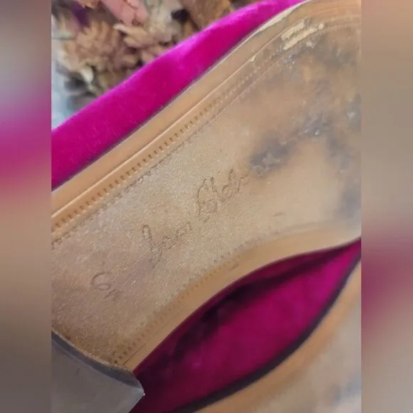 Sam Edelman Horsebit Suede Pink Loafer 6.5