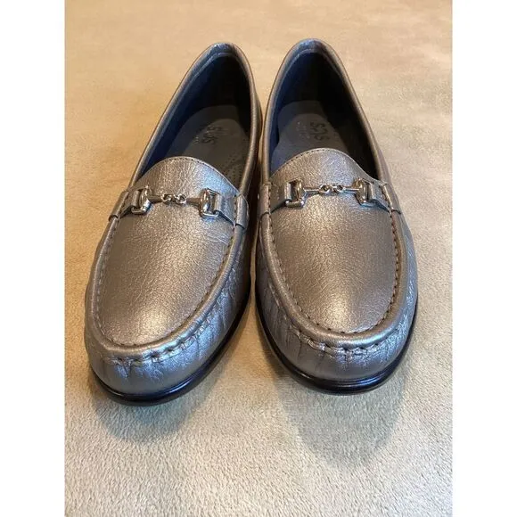 SAS Metro - Leather Loafer in Pewter, Women's Size 11