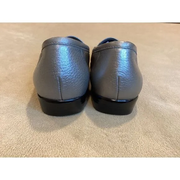 SAS Metro - Leather Loafer in Pewter, Women's Size 11