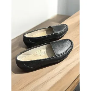 SAS Simplify Loafers Tripad Women's 11.5W Black Leather Flats – Free Shipping