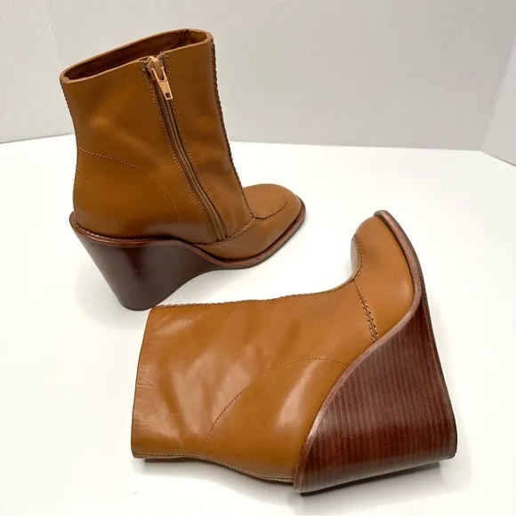 See by Chloe Charlize Wedge Ankle Boots