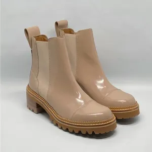 See by Chloe Mallory Leather Chelsea Boots size 38