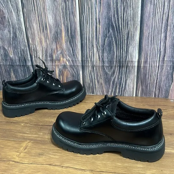Skechers Cool Cat Pixel Oxford Shoes Men's extra wide Black  60101EW  size 8