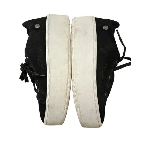 Skechers Martha Stewart Plateau Chic Lady Platform Sneakers Women's Sz 7 Black