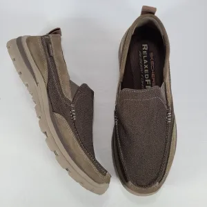 Skechers Milford Memory Foam Slip On Loafers Light Brown Men’s Size 12
