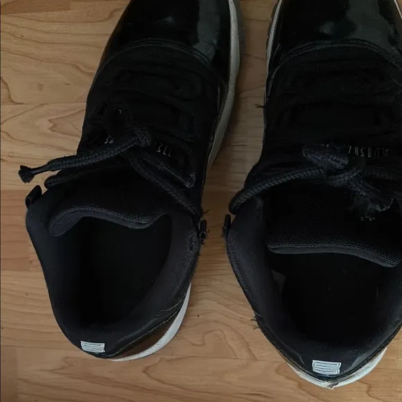 Sleek Black and White Sneakers