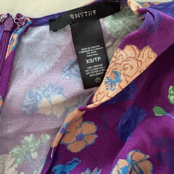 SMYTHE Floral Twist Dress