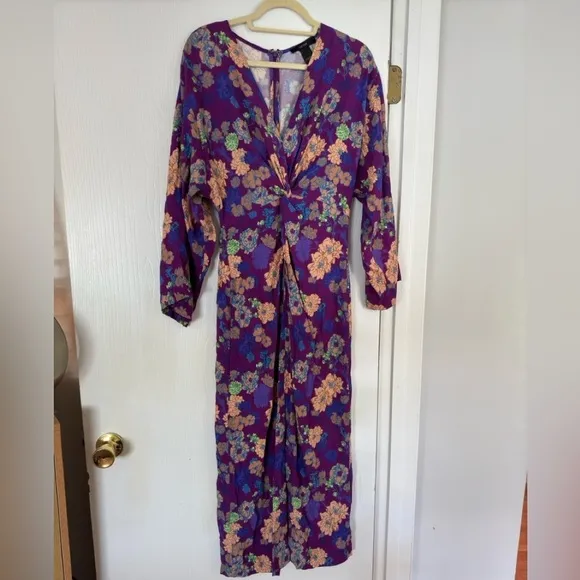 SMYTHE Floral Twist Dress