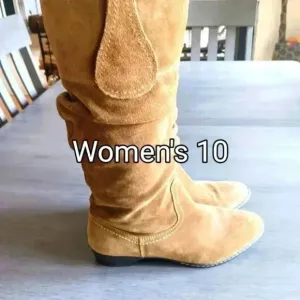 Soft calf length boots