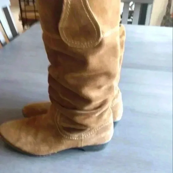 Soft calf length boots