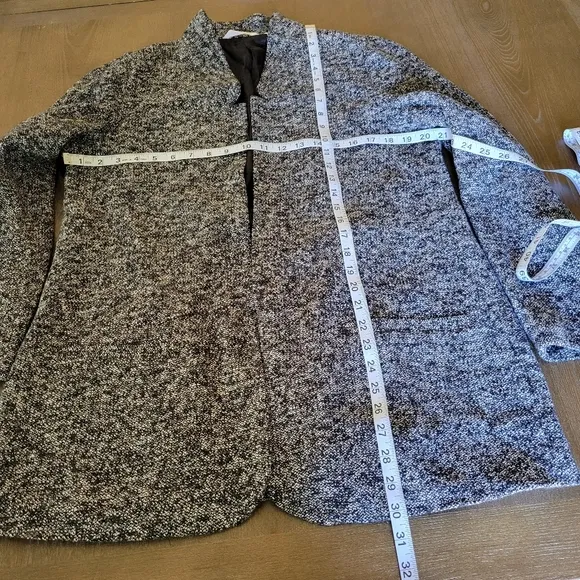 Soft Surroundings Fully Lined Knit Blazer Jacket Sz Large