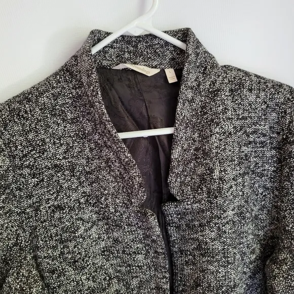 Soft Surroundings Fully Lined Knit Blazer Jacket Sz Large