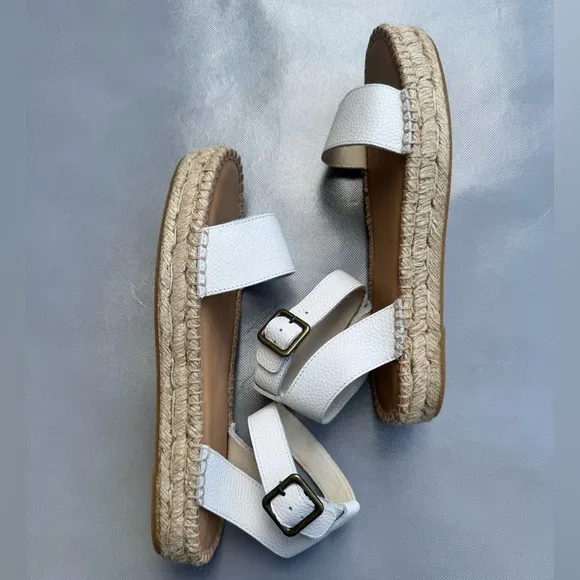 Soludos Cadiz White Espadrilles