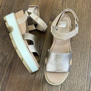 Sorel JOANIE IV ANKLE - Honest sandals Leather suede Sz8