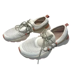 Sorel Pink Coral Mauve Kinetic Impact Lace Sneakers Women's size 8.5