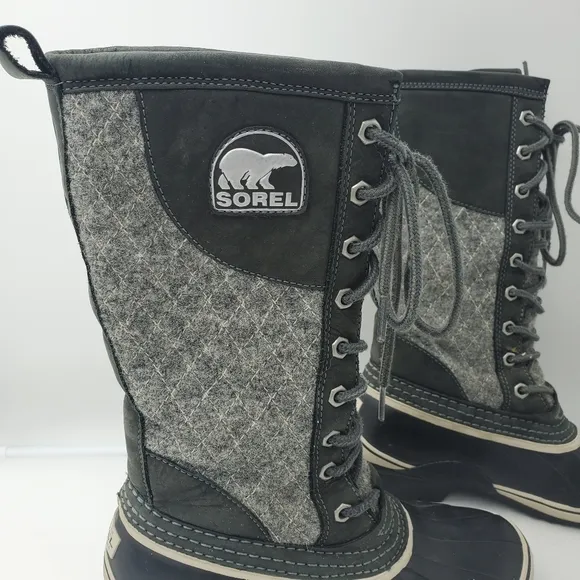 Sorel Walking On A Cloud Knee High Rain Boots Sz 6