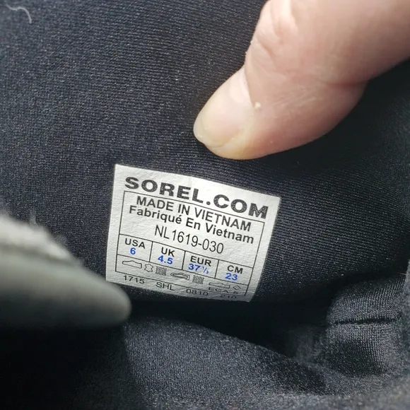 Sorel Walking On A Cloud Knee High Rain Boots Sz 6