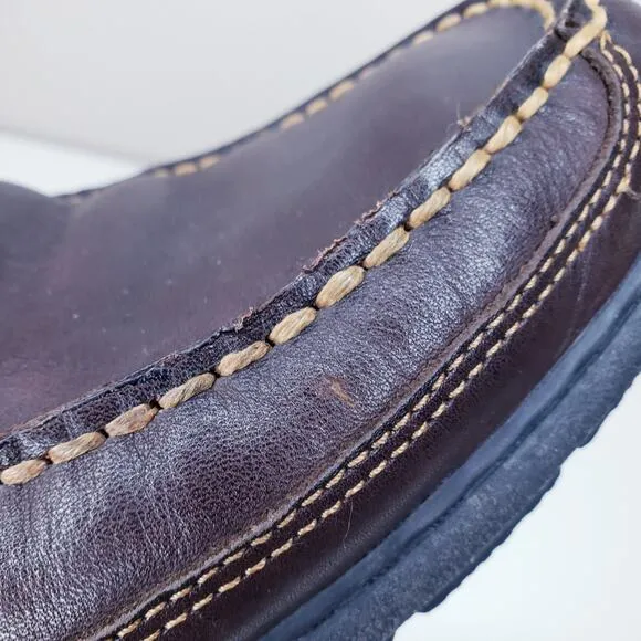 SPERRY GOLD CUP Brown Leather Loafers Boat Shoes Men's Size 9.5M #STS14717 ~VGUC