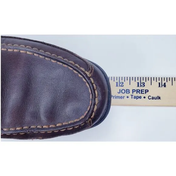 SPERRY GOLD CUP Brown Leather Loafers Boat Shoes Men's Size 9.5M #STS14717 ~VGUC