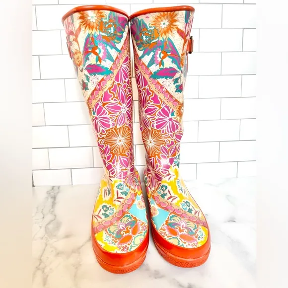 Sperry Top-Sider Patterned Rain Boots
