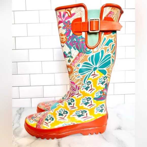 Sperry Top-Sider Patterned Rain Boots