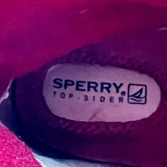 Sperry Topsider Hikerfish Leather Leopard Print Calf Hair Boots. Size 6