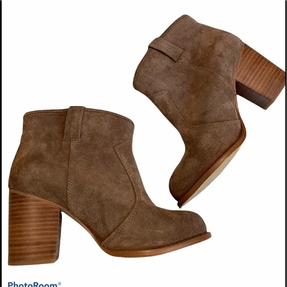 Splendid Lakota Round Toe Suede Ankle Boot
