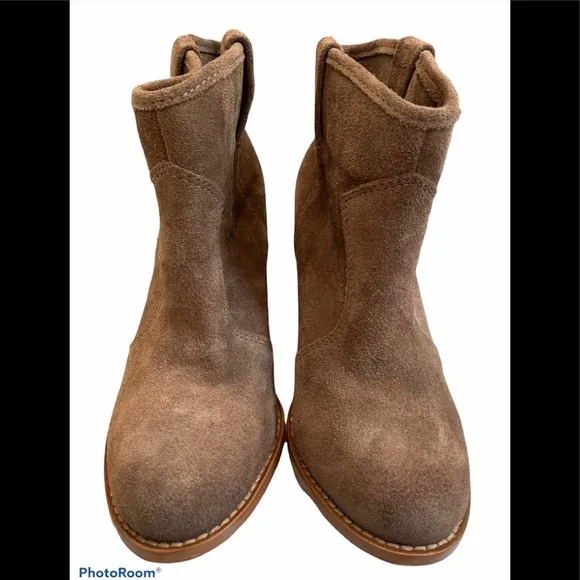 Splendid Lakota Round Toe Suede Ankle Boot
