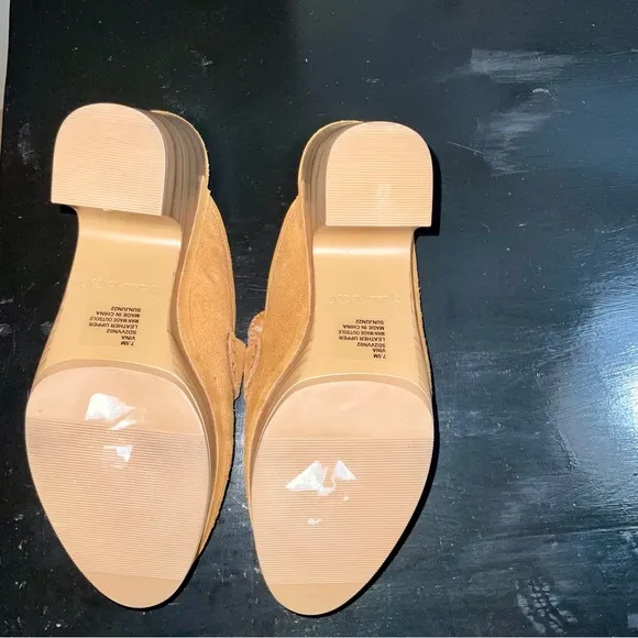Splendid Vina Suede Clog Mule Loafers size 7.5