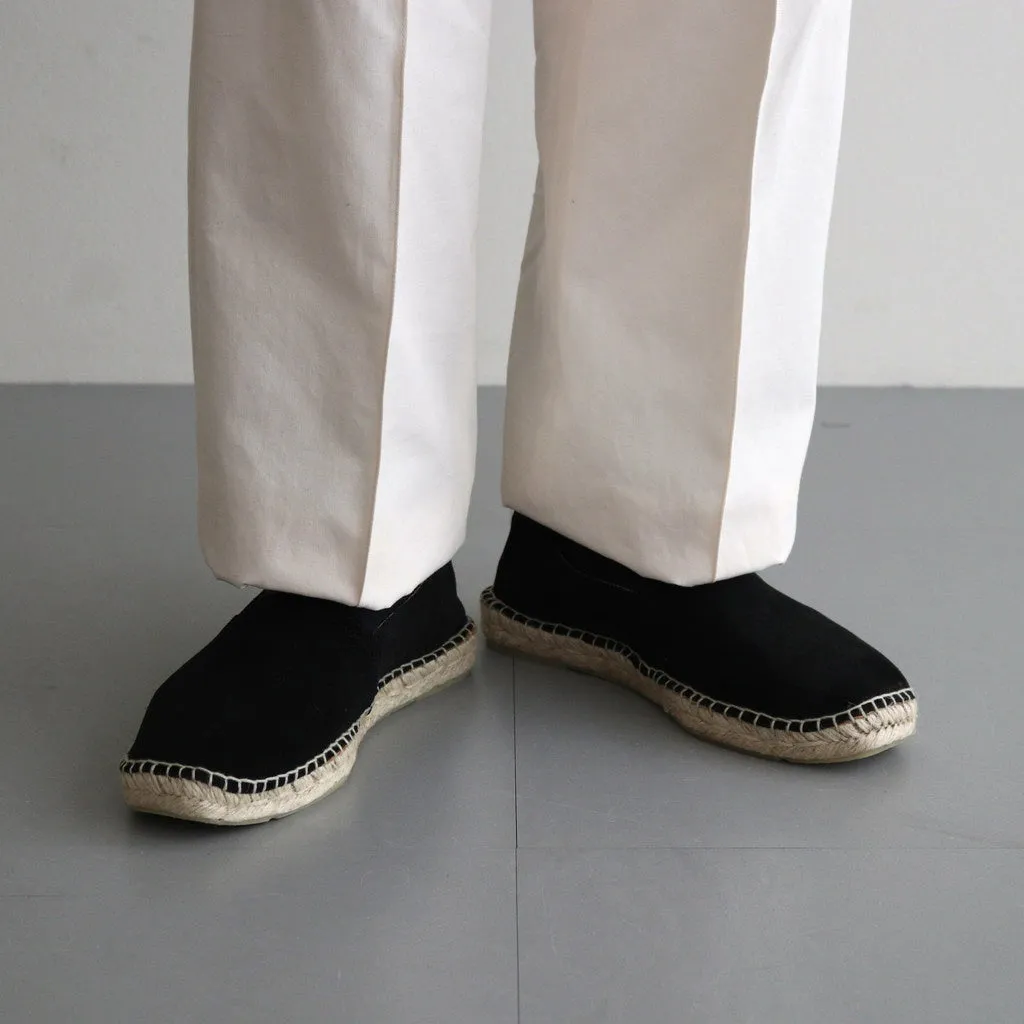 SQUARE TOE ESPADRILLES #BLACK [251OJ-FW06]