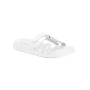 STEVE MADDEN White Multi Jmayven Sandals (Little Kid, Big Kid)