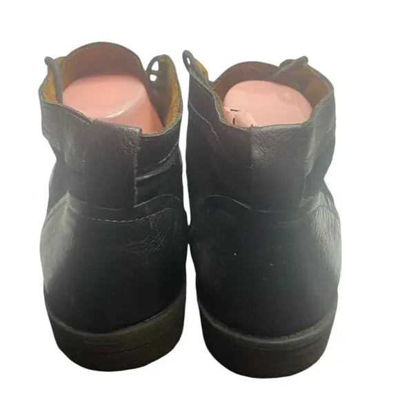 Steve Madden Deron Men’s Sz 12M Black Soft Leather Tie Chukka Boots