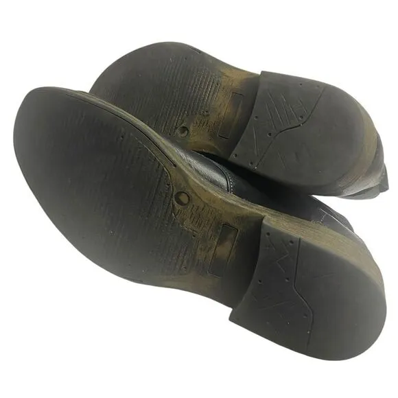 Steve Madden Deron Men’s Sz 12M Black Soft Leather Tie Chukka Boots