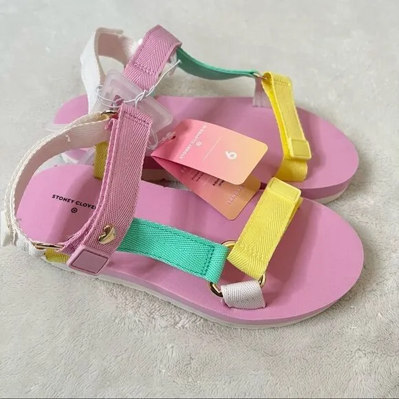 Stoney Clover x Target Light Pink/Light Green/Light Yellow Women's Sport Sandals