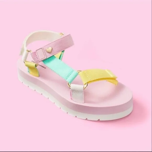Stoney Clover x Target Light Pink/Light Green/Light Yellow Women's Sport Sandals