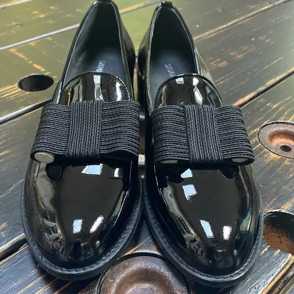Stuart Weitzman Atabow Patent Leather Loafers