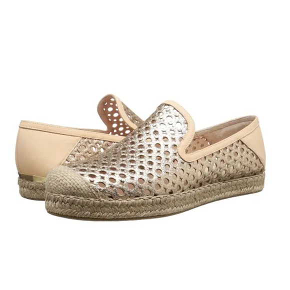 Stuart Weitzman County Glitter Espadrille Flat